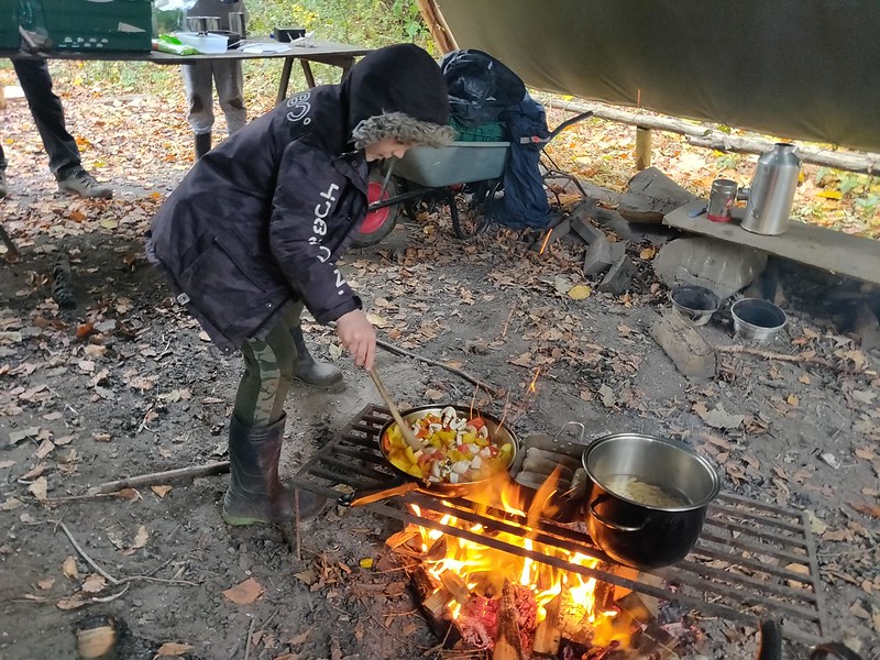 Cooking lunch in the outdoors .jpg